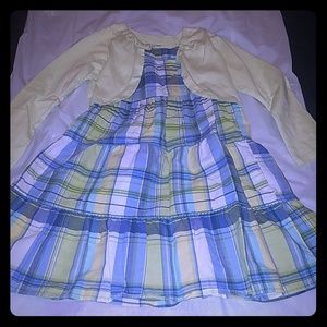 3 Girls dresses w/ matching bolero lot